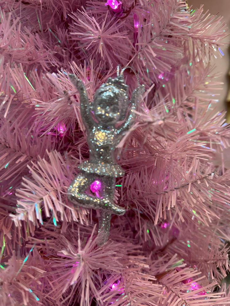 Sparkle Resin Child Ballerina Ornament C8254