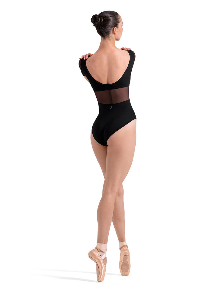 Bloch Opulence Velvet Bind Cap Sleeve Leotard L20011B