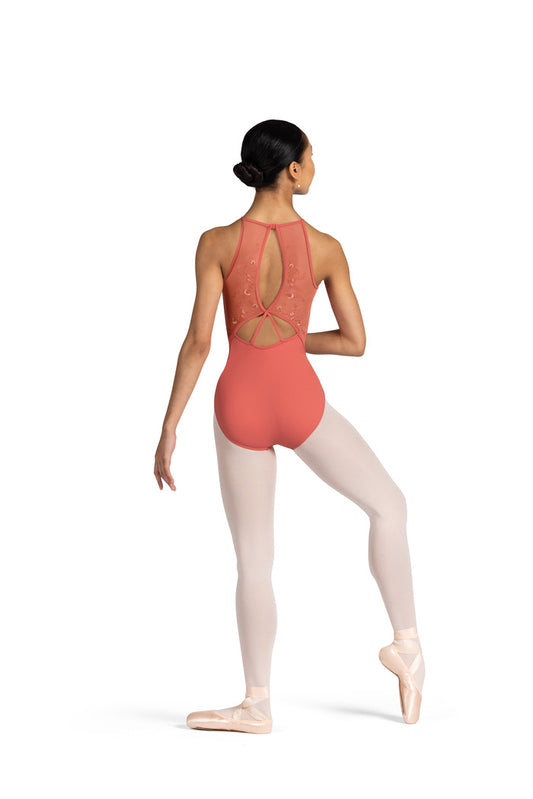 Bloch Cassia High Neckline Open Back Detail Leotard L3317 and L3317B