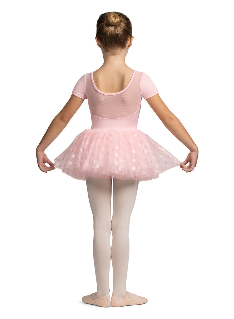 Mirella Glow Girl Cap Sleeve Tutu Dress M1561C