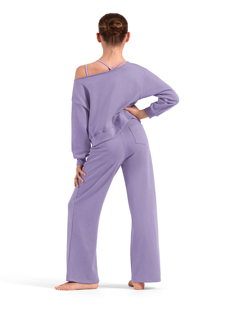 Mirella Adagio Kids Off the Shoulder Sweatshirt M30022C