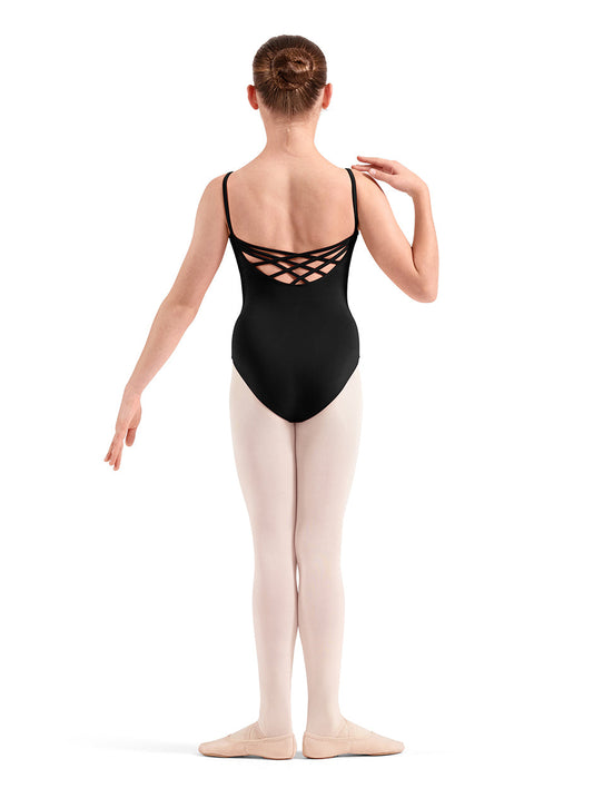 Mirella Adagio Kids Embroidered Back Strap Leotard M70009C
