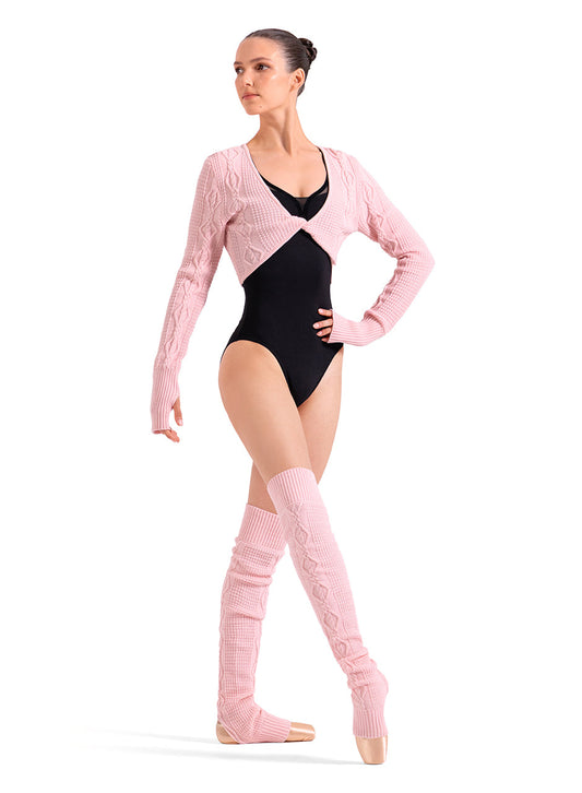 Bloch Opulence Ladies Knit Cable Leg Warmers W11008