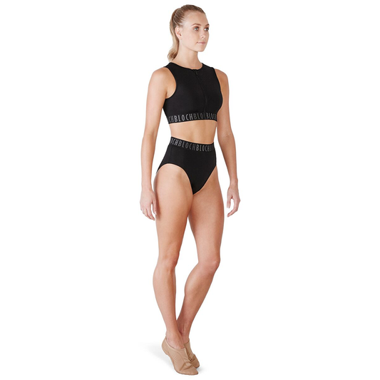 High Waisted Exposed Elastic Brief