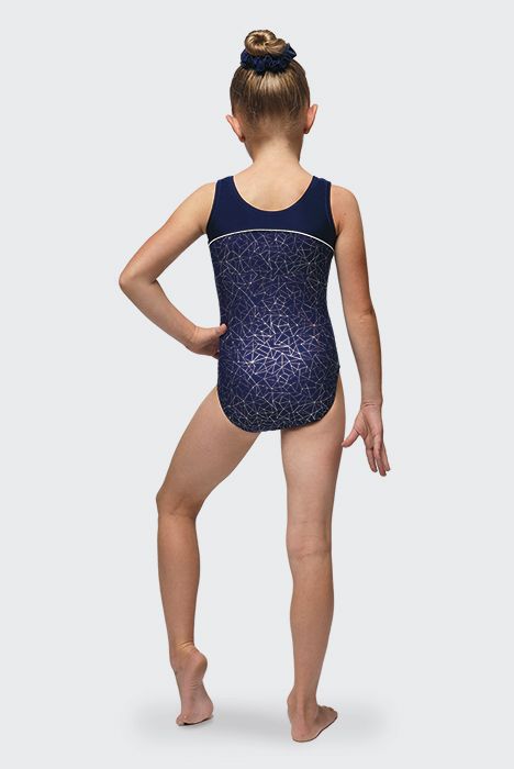 Mondor Printed Tank Gymnastics Leotard 7835