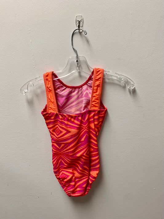 Gymnastics Printed Tank Leotard