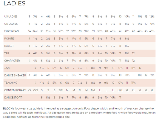 Bloch Sonata Pointe Shoe