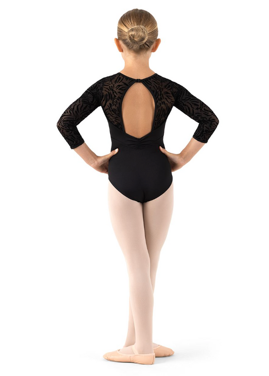 Bloch Sahara High Neckline 3/4 Sleeve Leotard CL1066