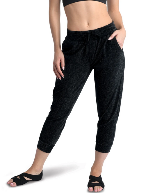 Sparkle Crop Jogger