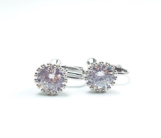 Crystal Earrings - Clip On