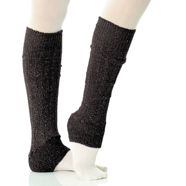 Legwarmers with Silver Lurex