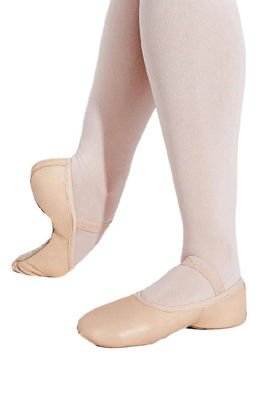 Lily Leather Ballet Slipper in Ballet Pink in Child Sizes