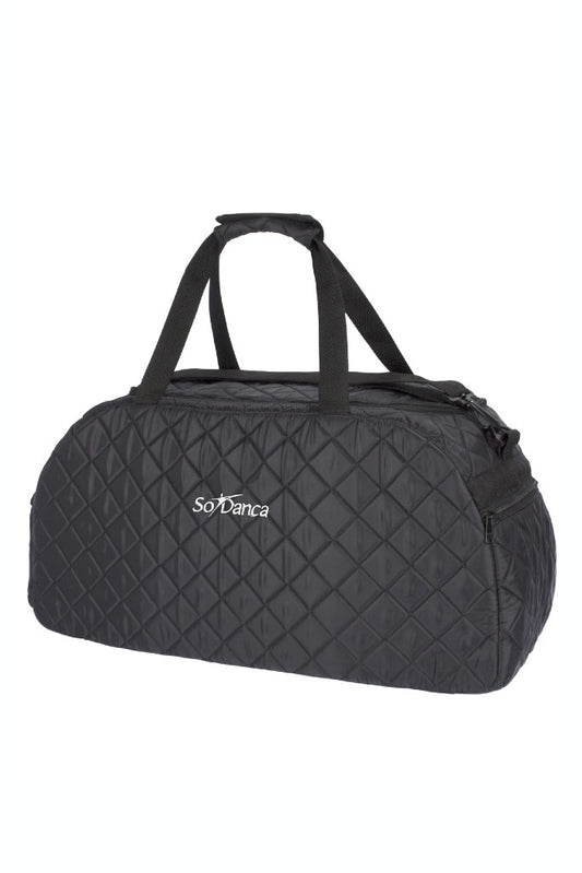 Quilted Gym Duffel Bag