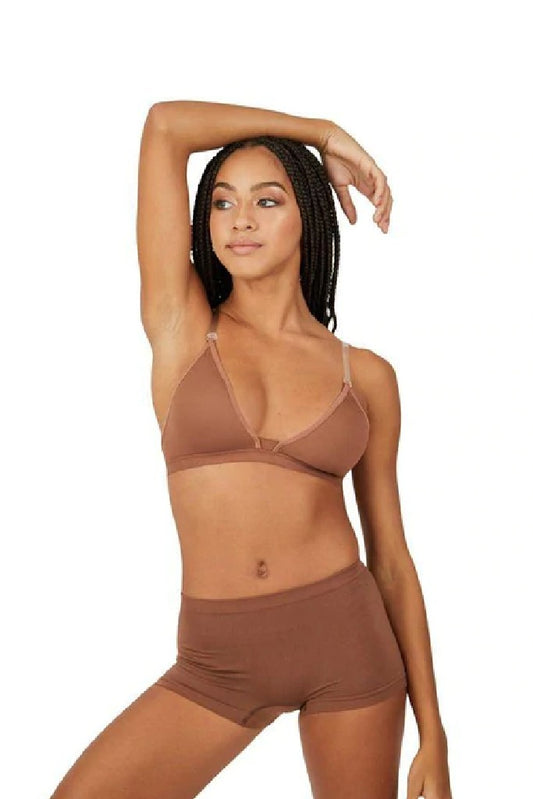 Deep Plunge Clear Back Bra
